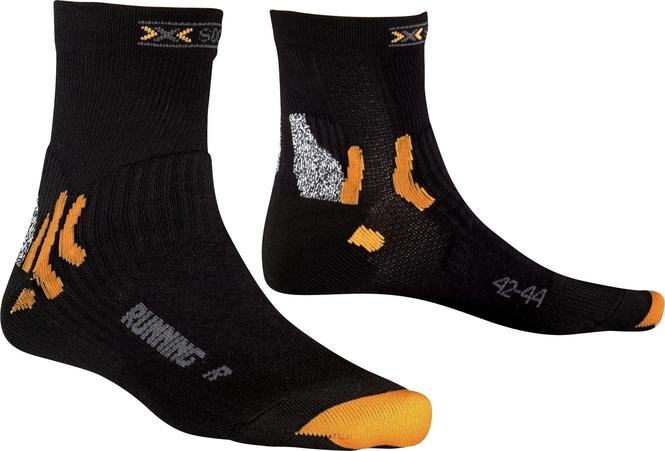 Running Socks X-Socks Running Short Black