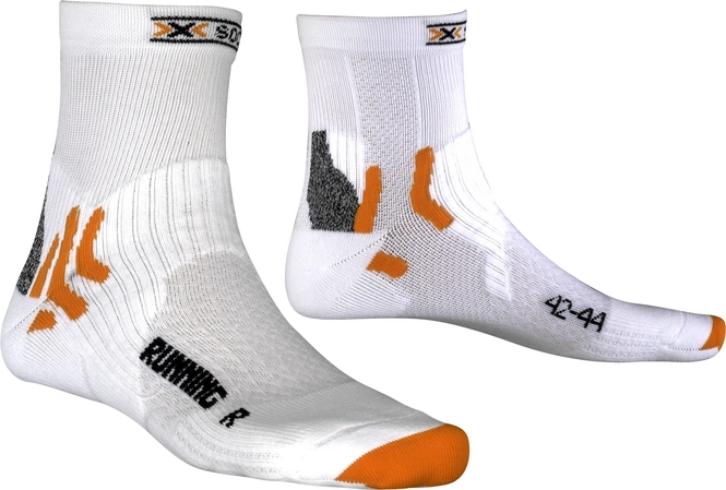 Running Socks X-Socks Running Short White