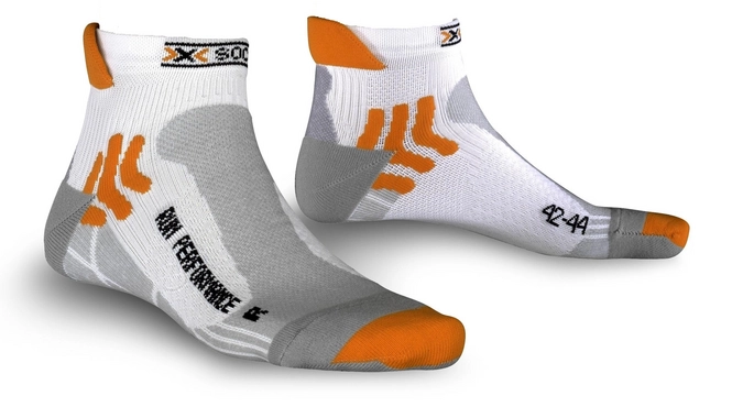 Running Socks X-Socks Run Performance White