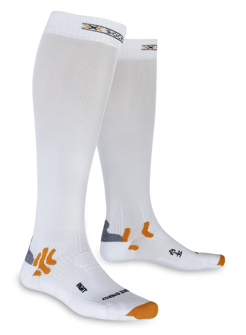 Cycling Socks X-Socks Bike Energiser White