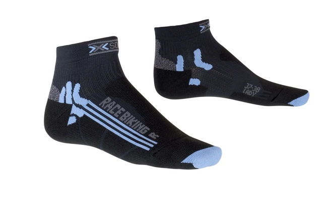 Cycling Socks X-Socks Bike Racing Lady Black