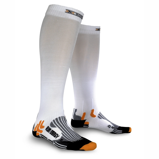 Running Socks X-Socks Run Energiser White
