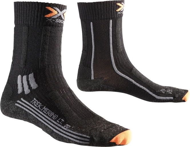 Walking Socks X-Socks Trekking Merino Light Lady Black