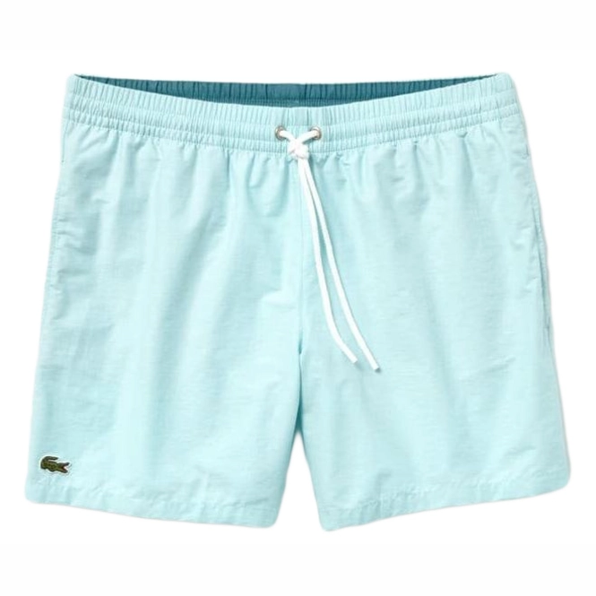 Swimming Trunks Lacoste Men MH7092 Aquarium Tide Blue