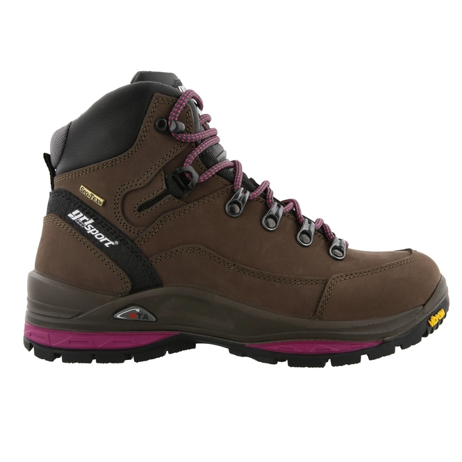 Walking Shoe Grisport Ride Mid Fuxia