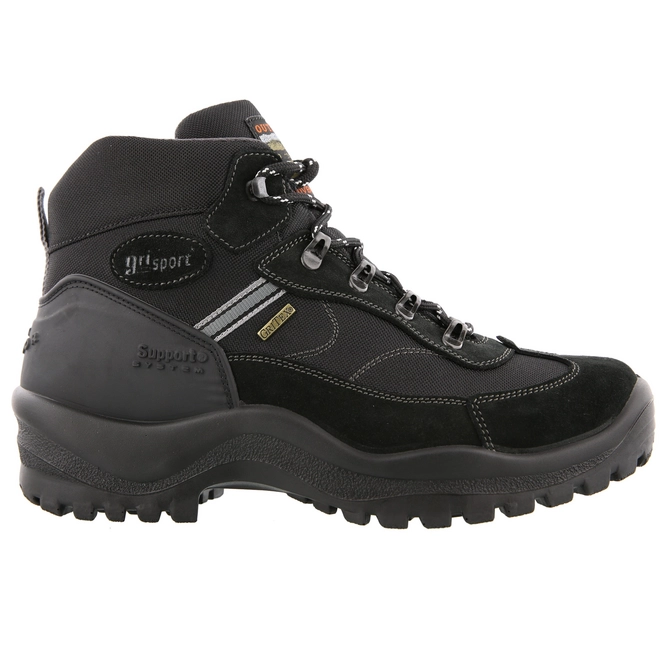 Walking Shoe Grisport Torino Mid Black