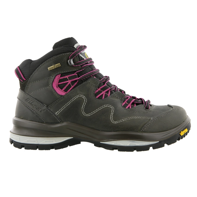 Walking Shoe Grisport Trainer Mid Fuxia