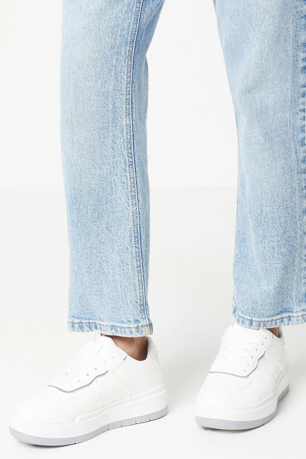 Kutie Platform Lace Up Trainers