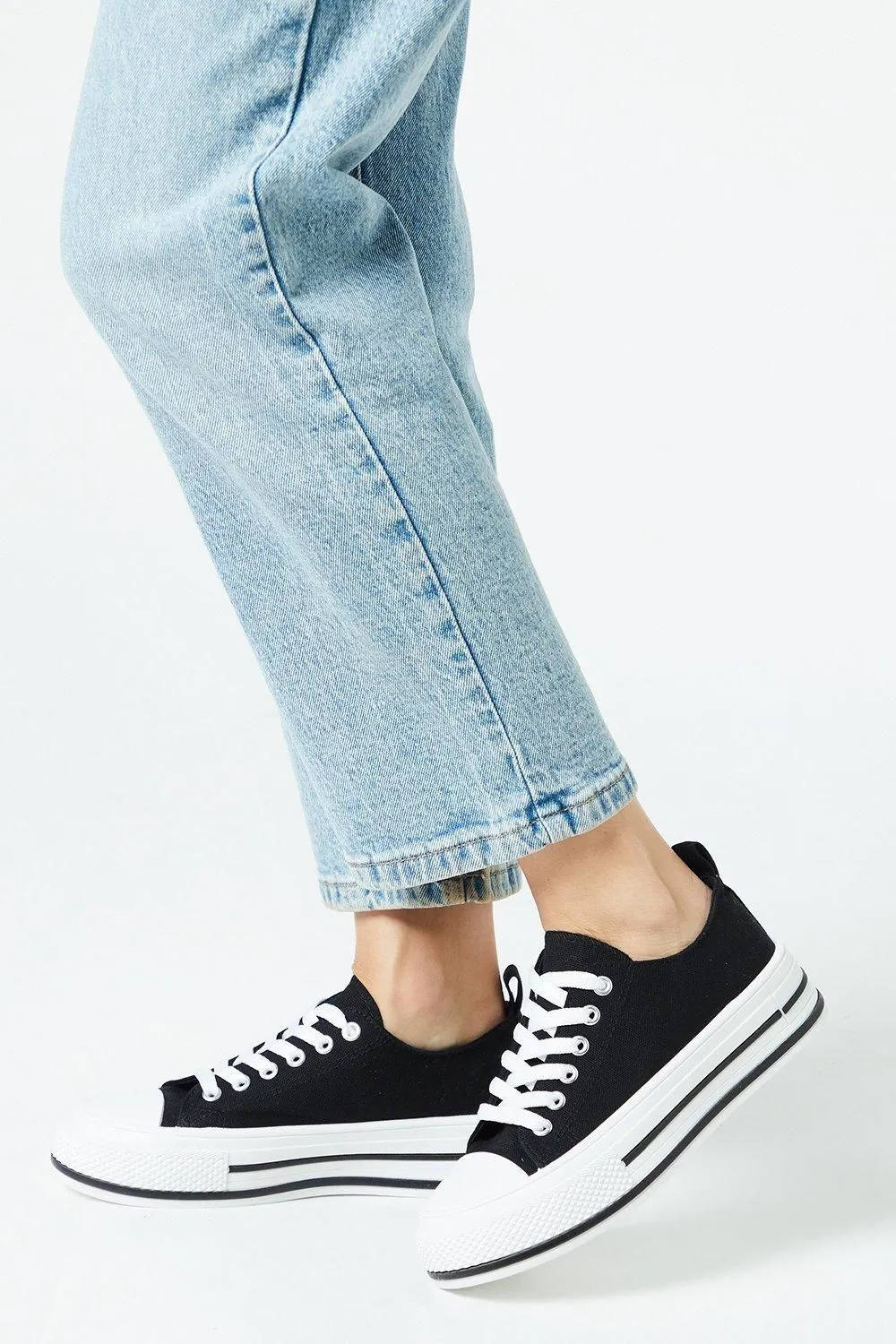 Karla Lace Up Platform Trainers