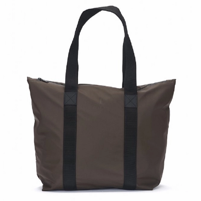 Travel Bag RAINS Tote Brown