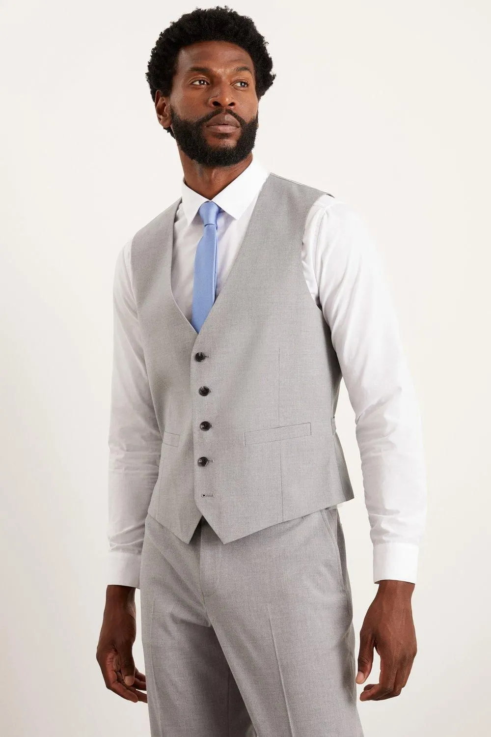 Light Grey Essential Waistcoat