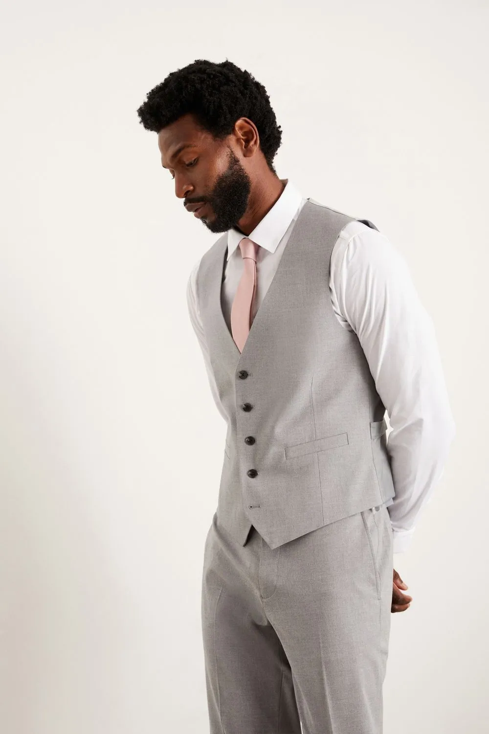 Slim Fit Essential Waistcoat