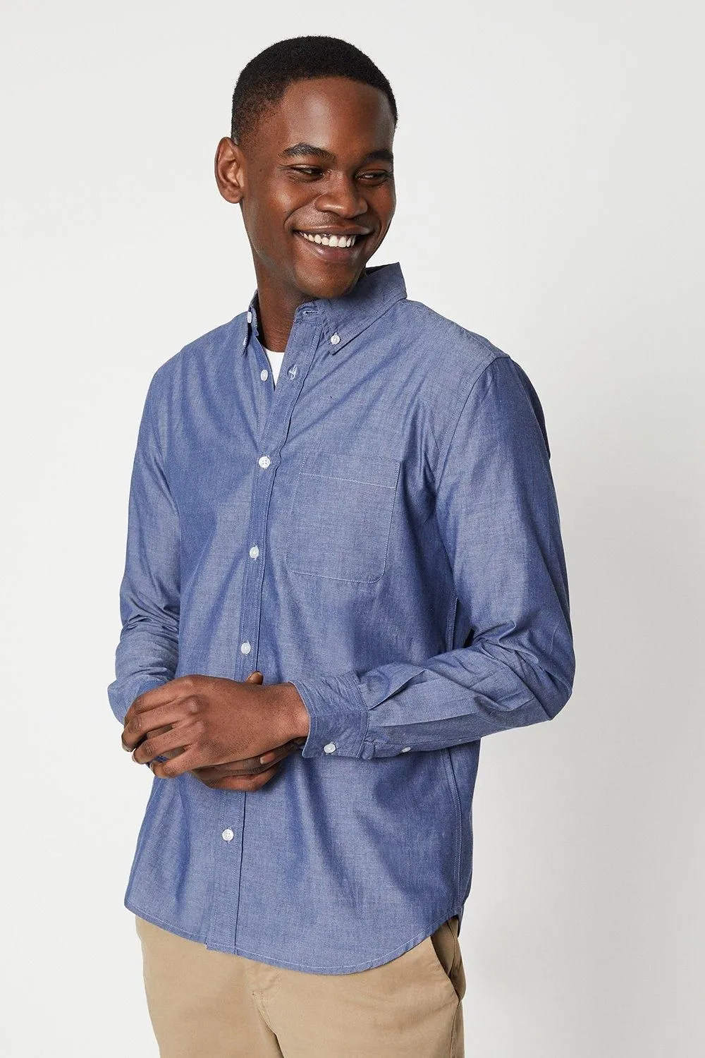 Chambray Long Sleeve Shirt