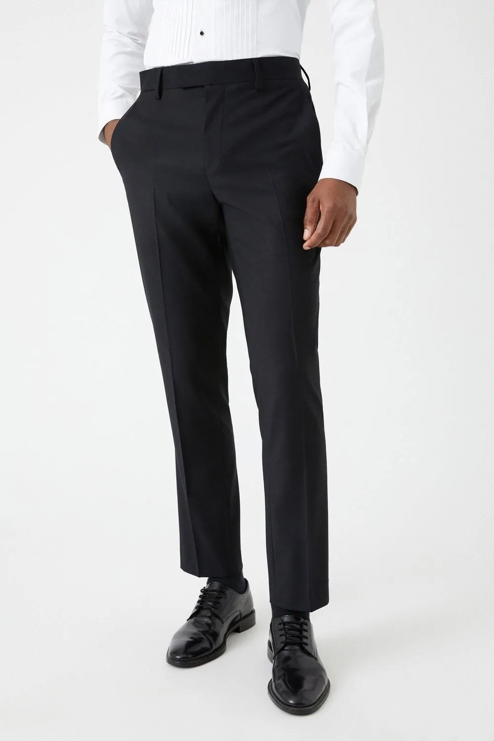 Slim Fit Tuxedo Trouser