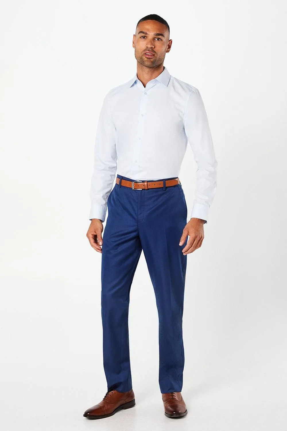 Tailored Fit Smart Trousers