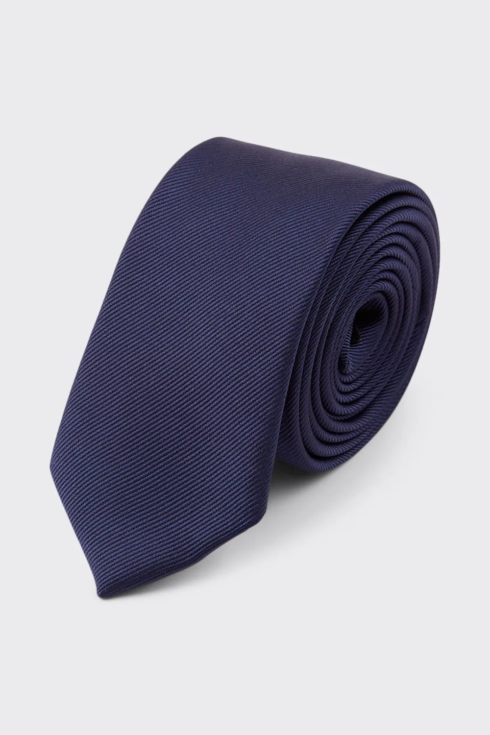Navy Slim Tie