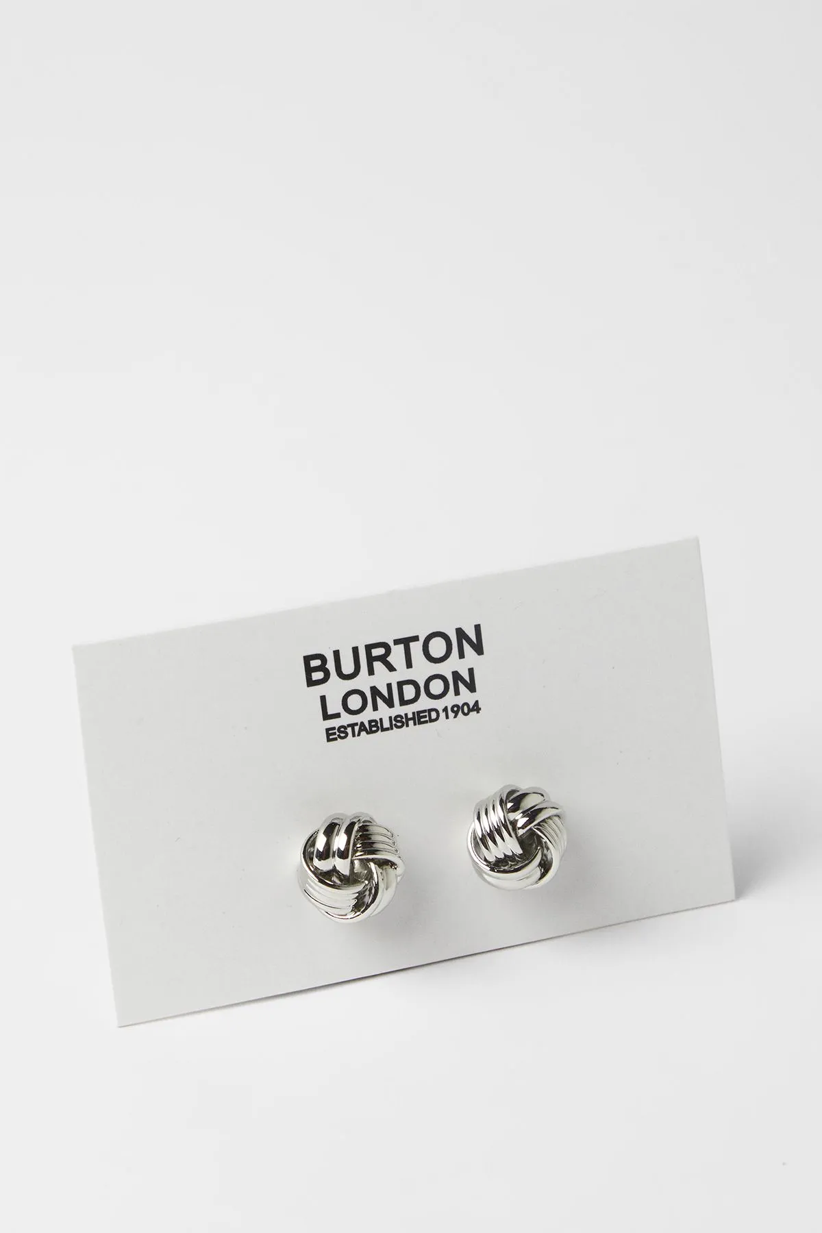 Silver Knot cufflinks