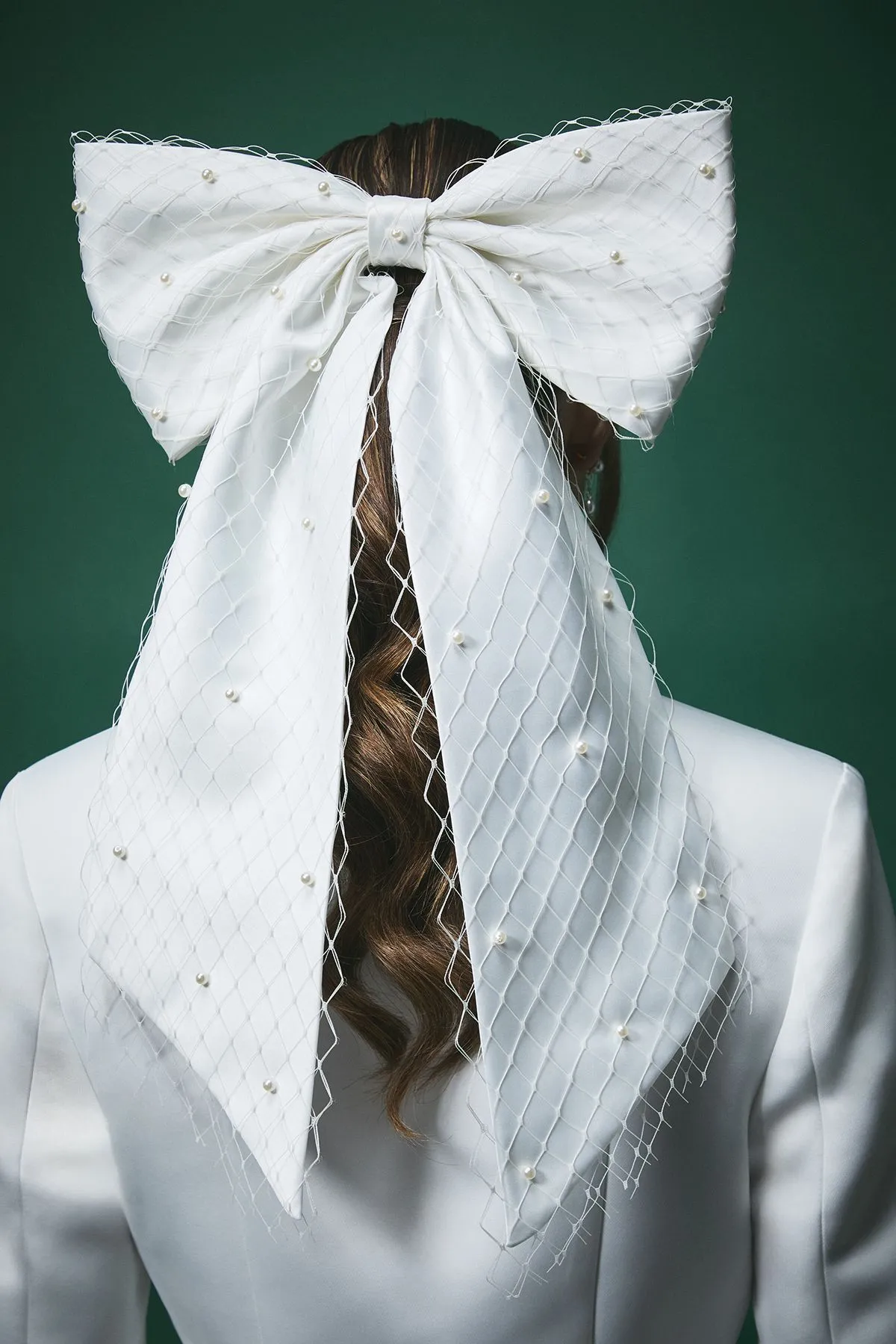 Lisa Tan Bridal Pearl Hair Clip