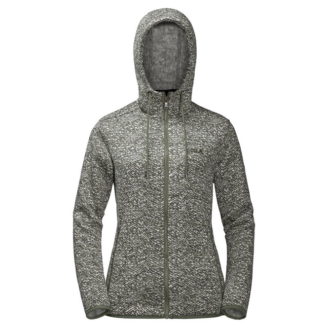 Hoodie Jack Wolfskin Women Belleville Jacket Woodland Green