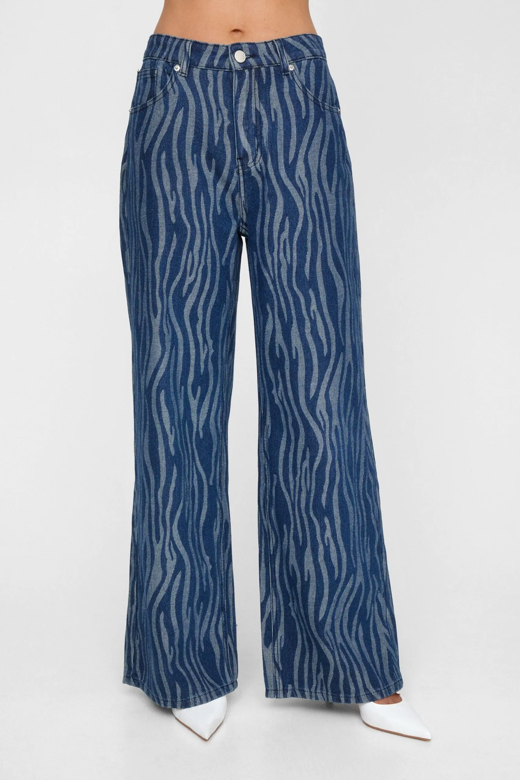 Zebra Denim Jean