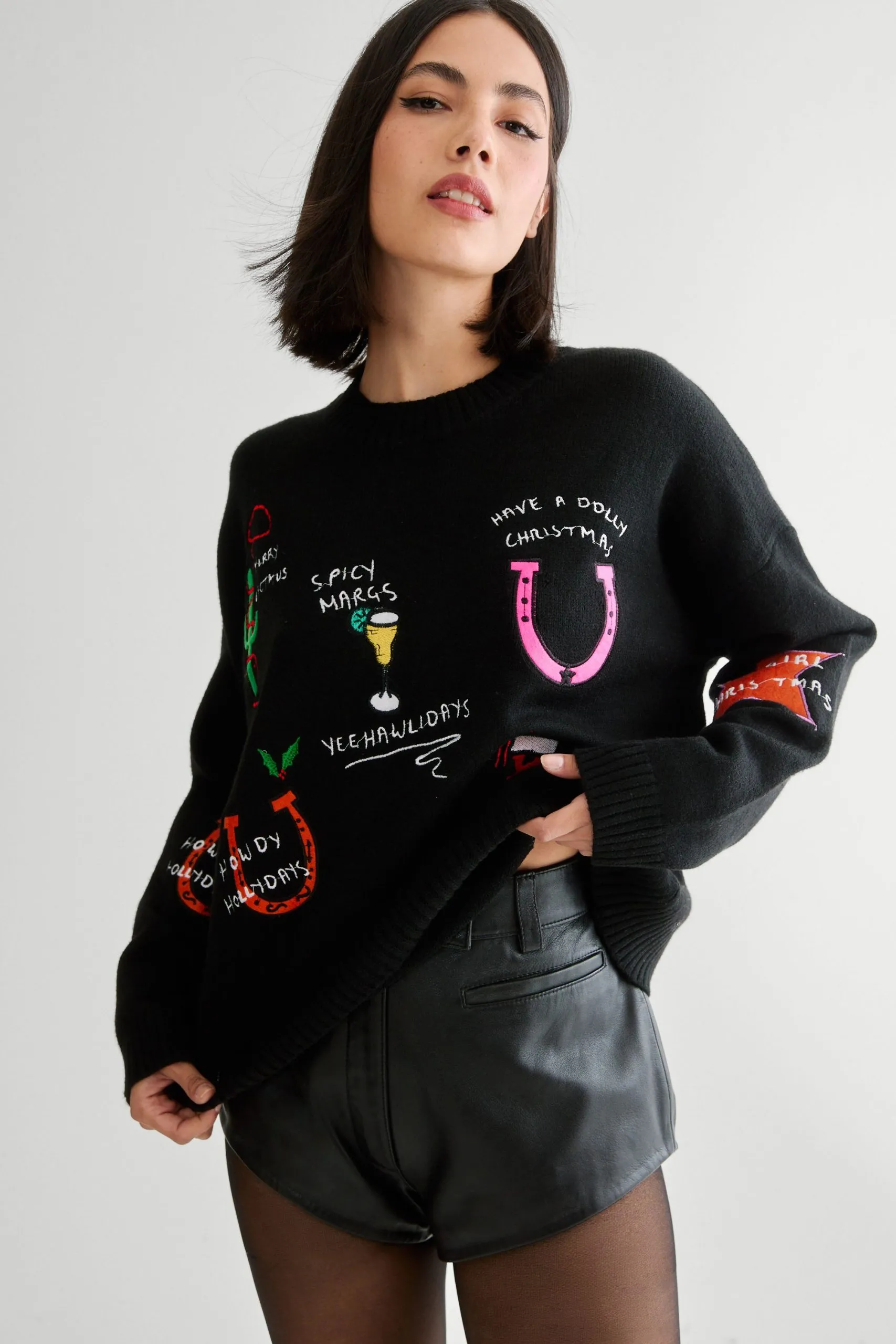Holiday Motif Sweater
