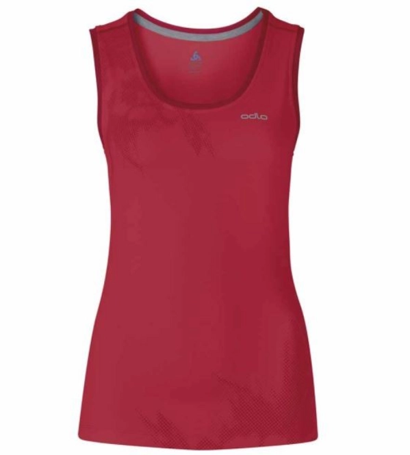Vest Top Odlo Womens Singlet Sophie Bittersweet Placed Print