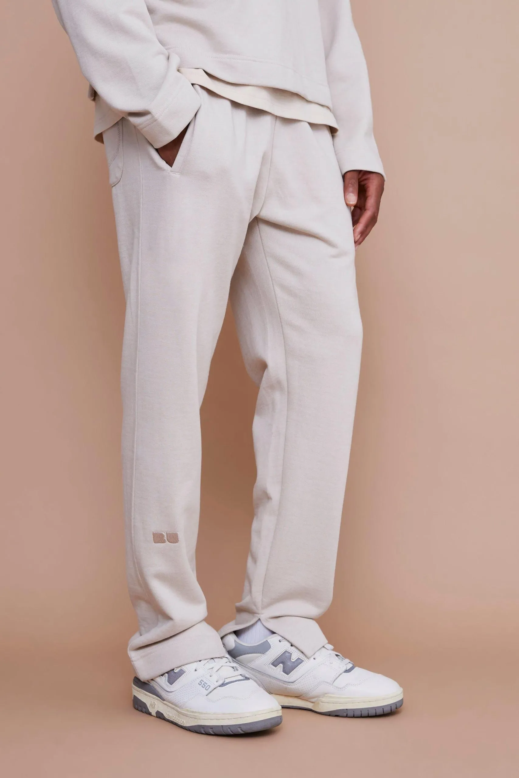 Slim Fit Heavyweight Split Hem Jogger
