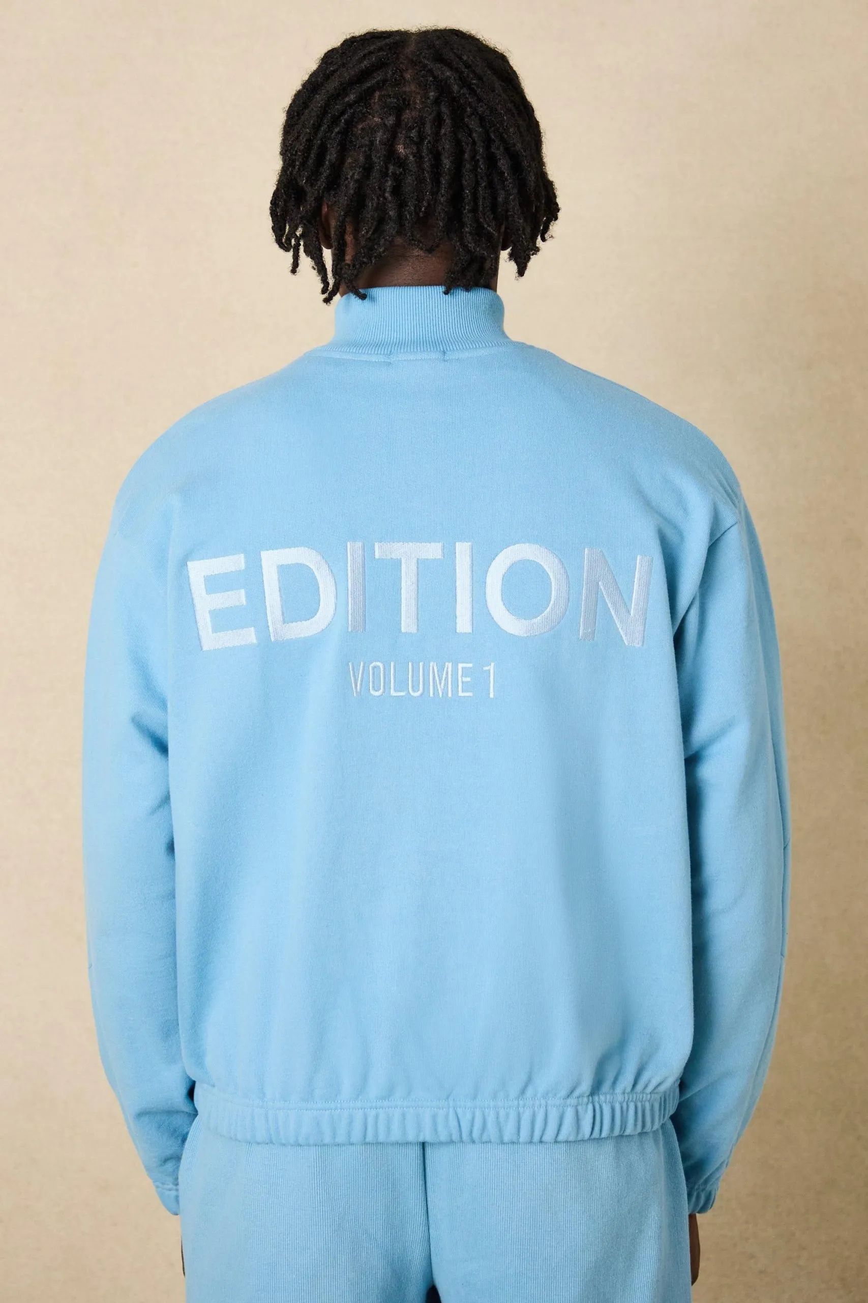 EDITION Oversized Boxy Heavyweight Bomber Jacket