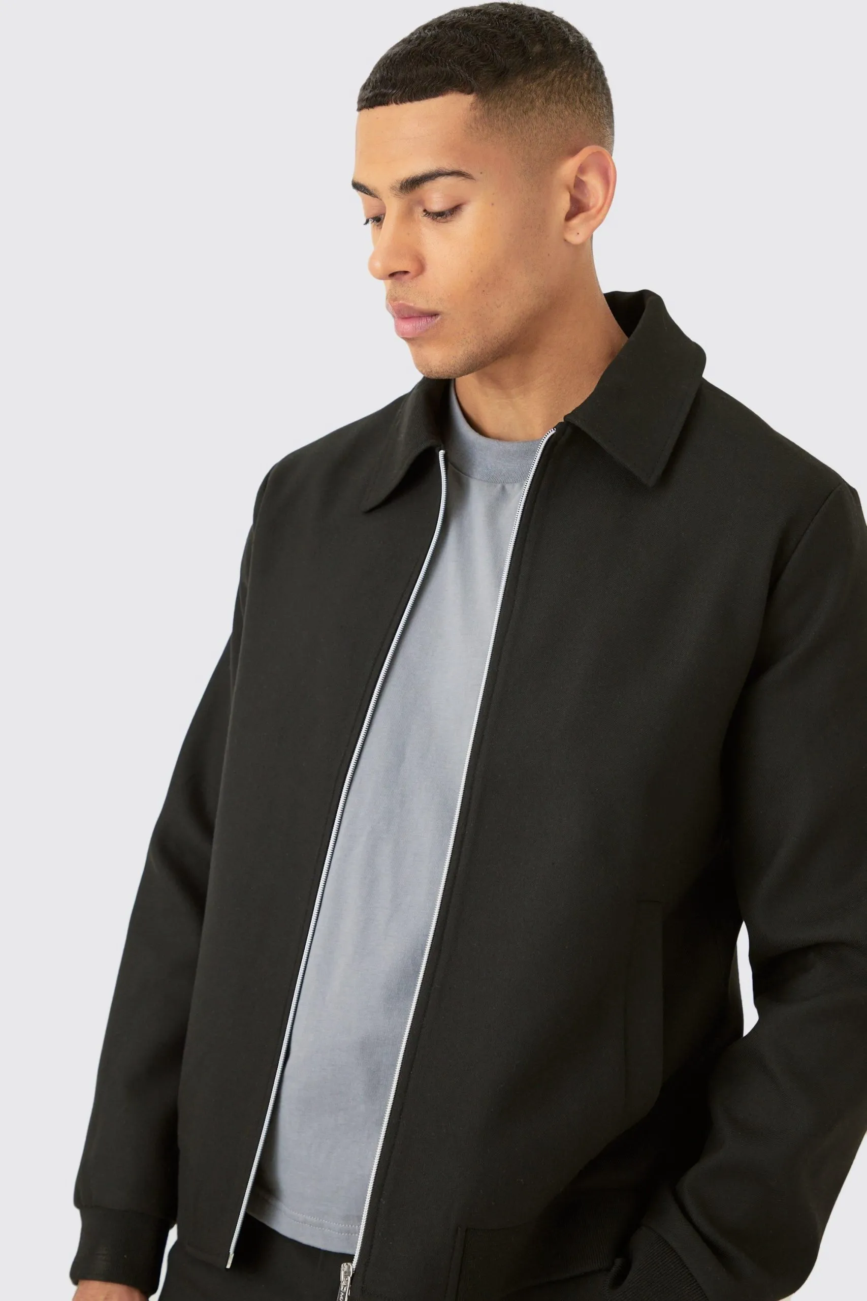 Overszied Smart Harrington Overshirt