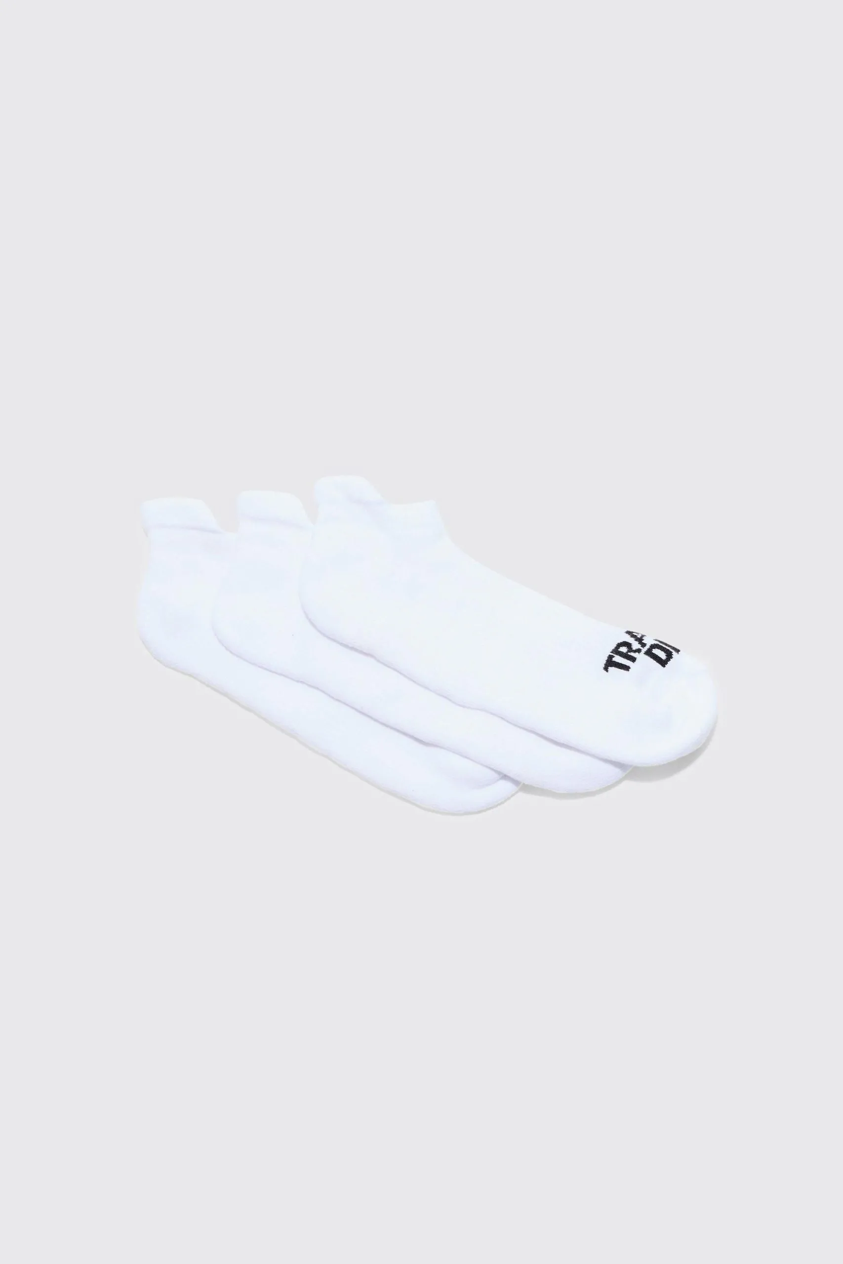 Training Dept Cushioned Trainer 3 Pack Socks