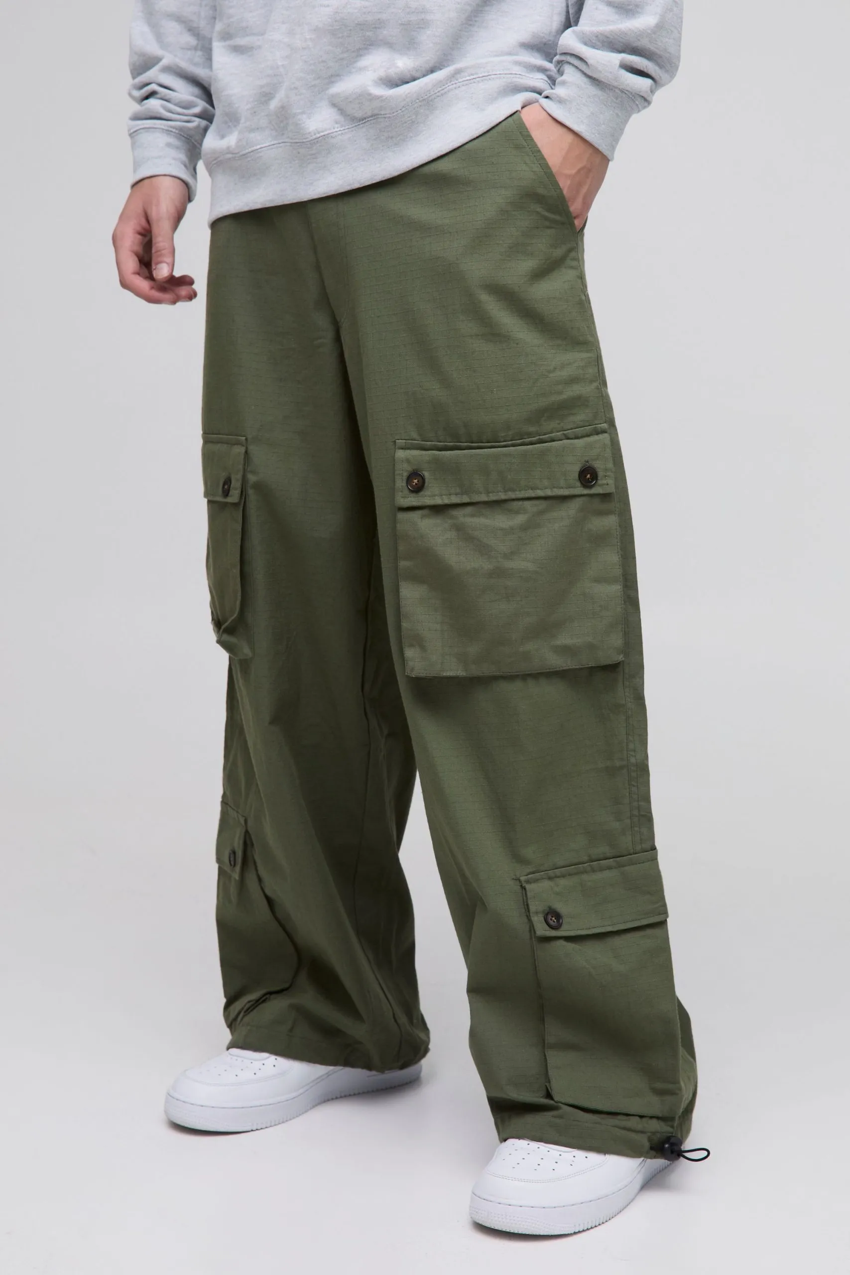 Parachute Ripstop Cargo Trousers