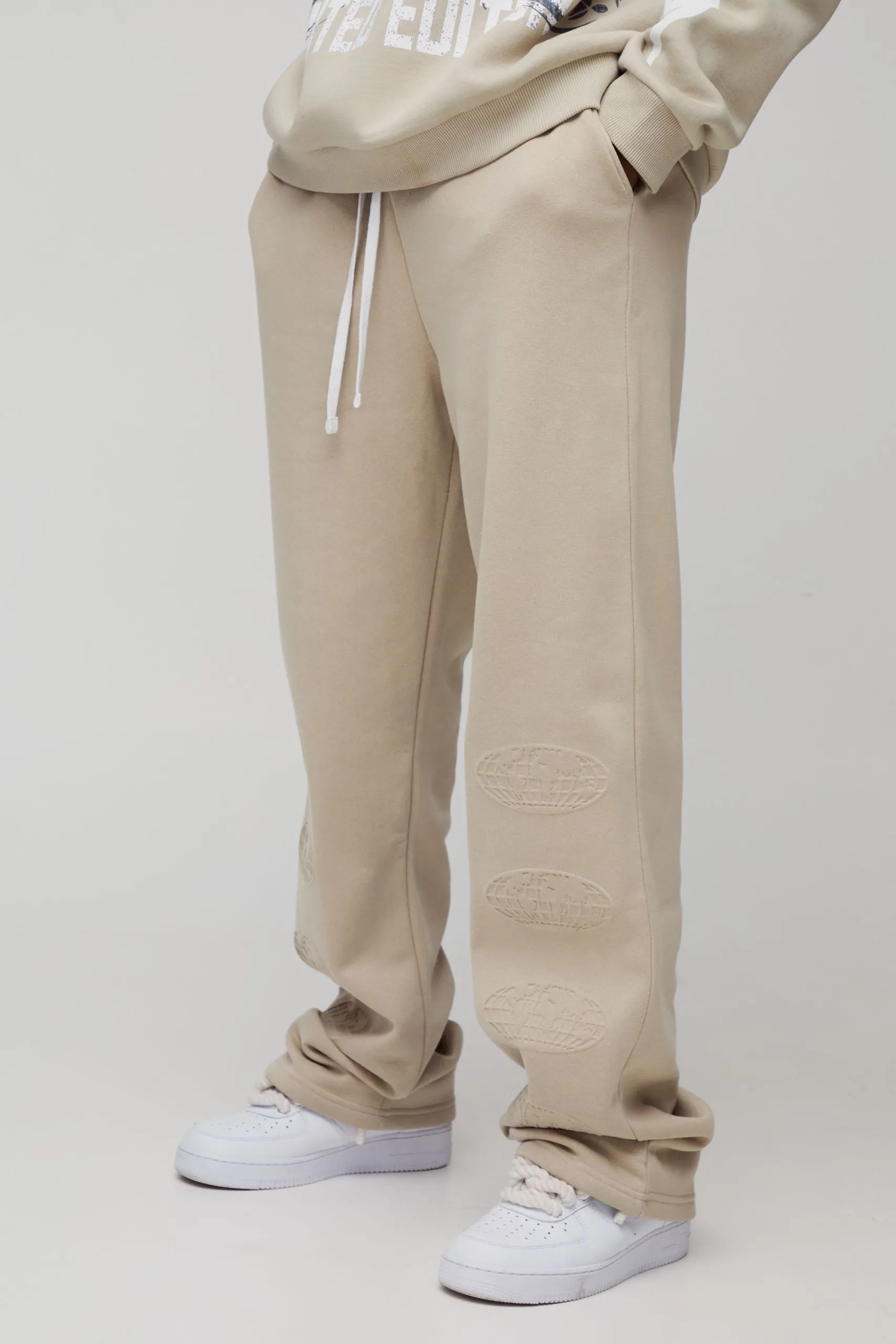 Tall Relaxed Worldwide Embossed Joggers