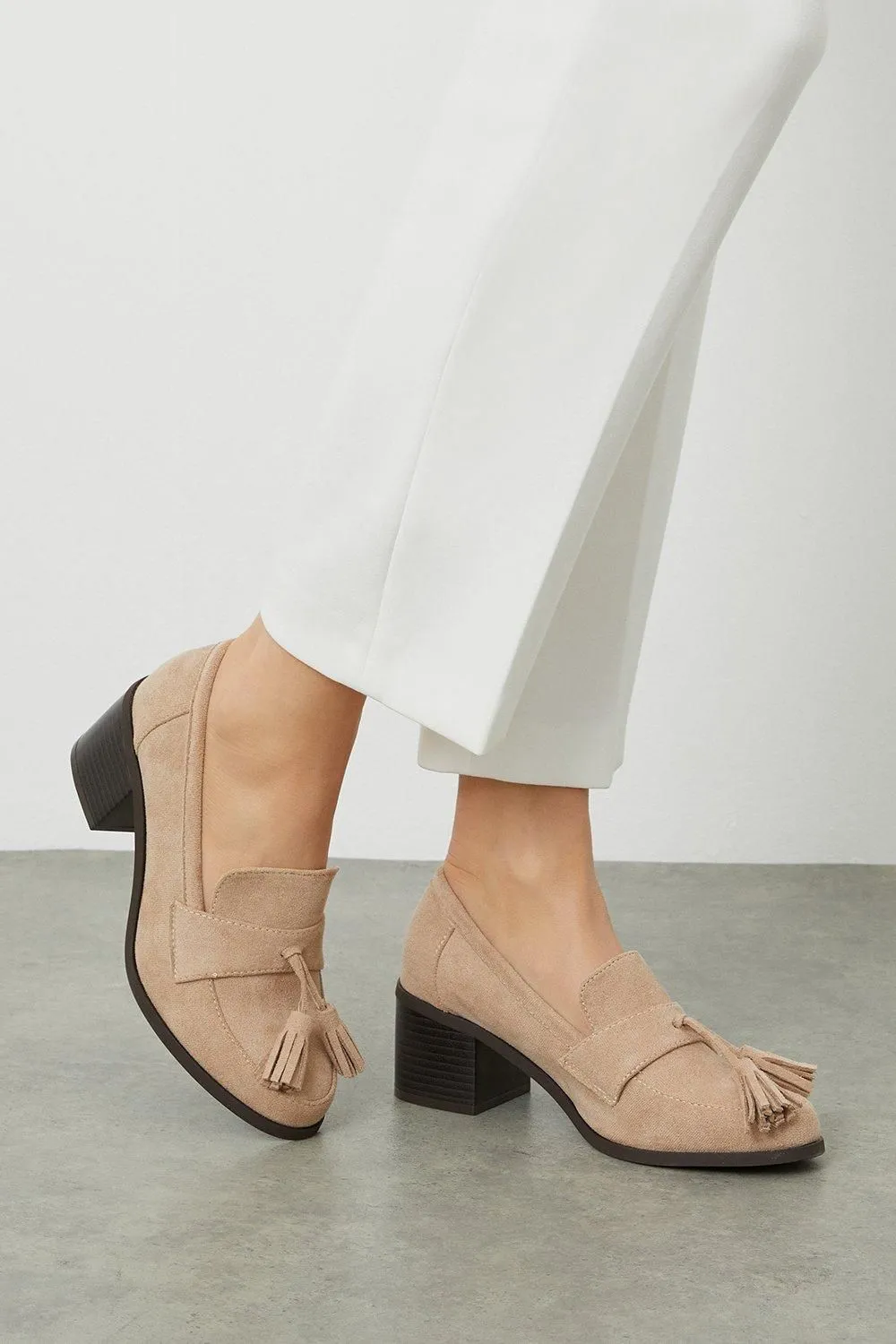Lena Heeled Loafers