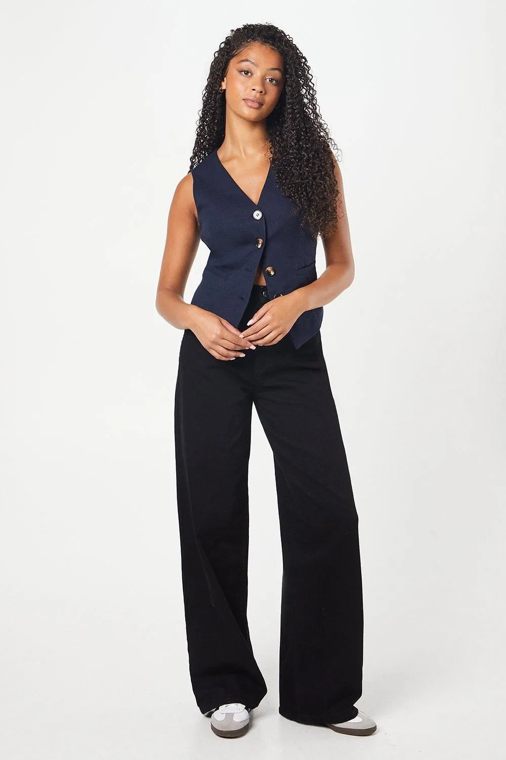 Tall Wide Leg Denim Jeans