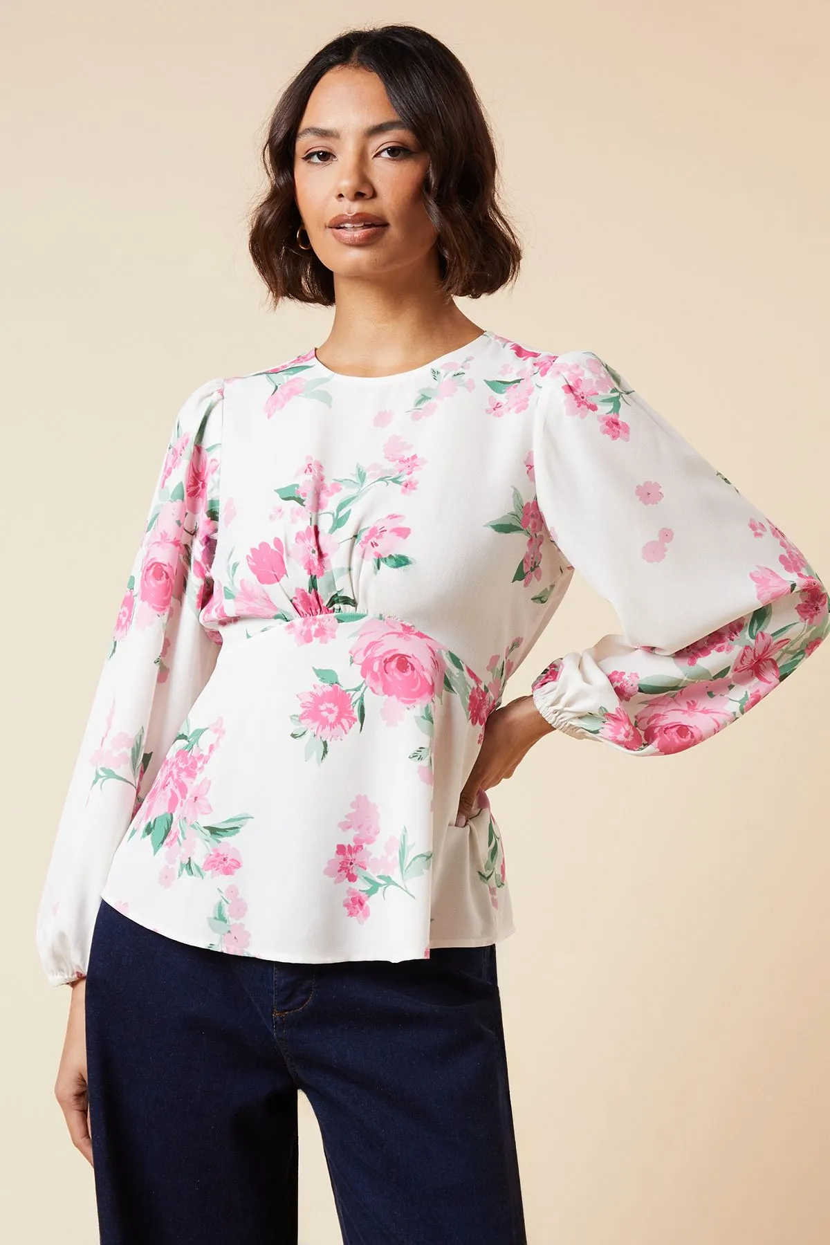 Floral Tea Blouse