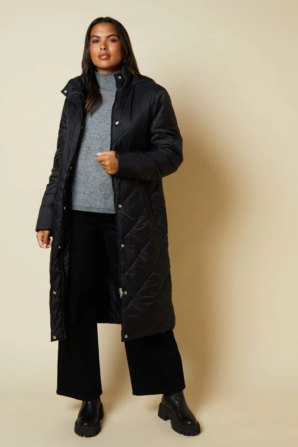 Tall Quilted Coat