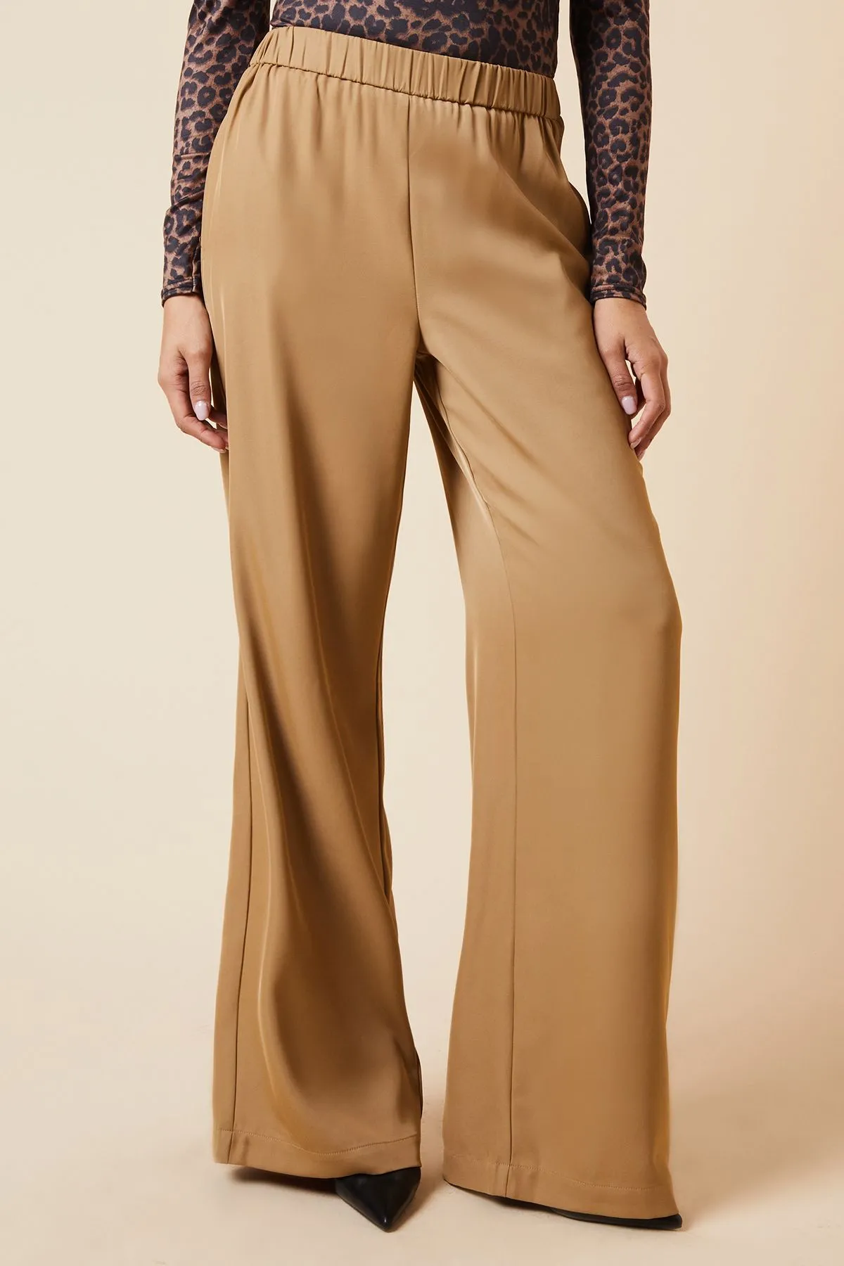 Tall Elasticated Waist Straight Leg Trouser