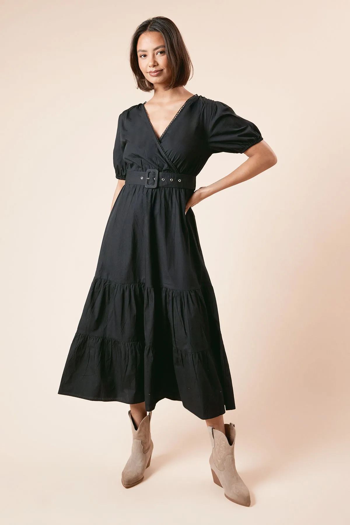 Poplin Shirt Dress