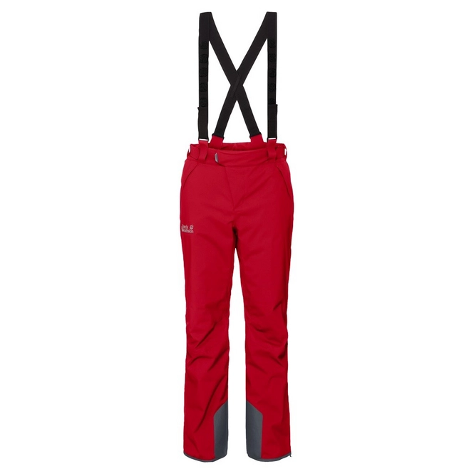Ski Trousers Jack Wolfskin Men Exolight Ruby Red