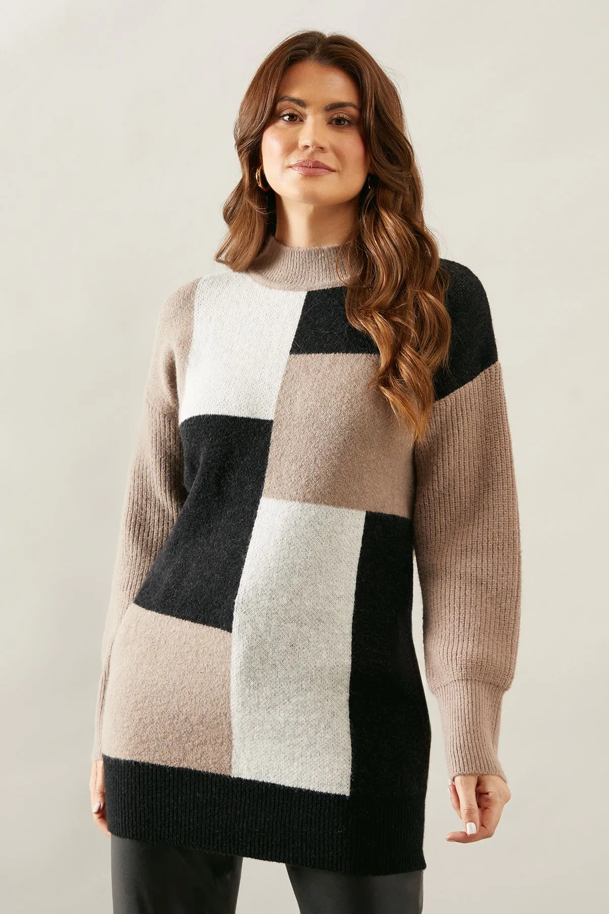 Colourblock Stitch Tunic