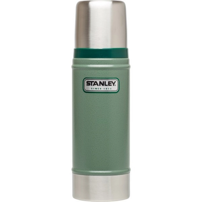 Thermos Bottle Stanley Vacuum Bottle Classic Green 0.47L