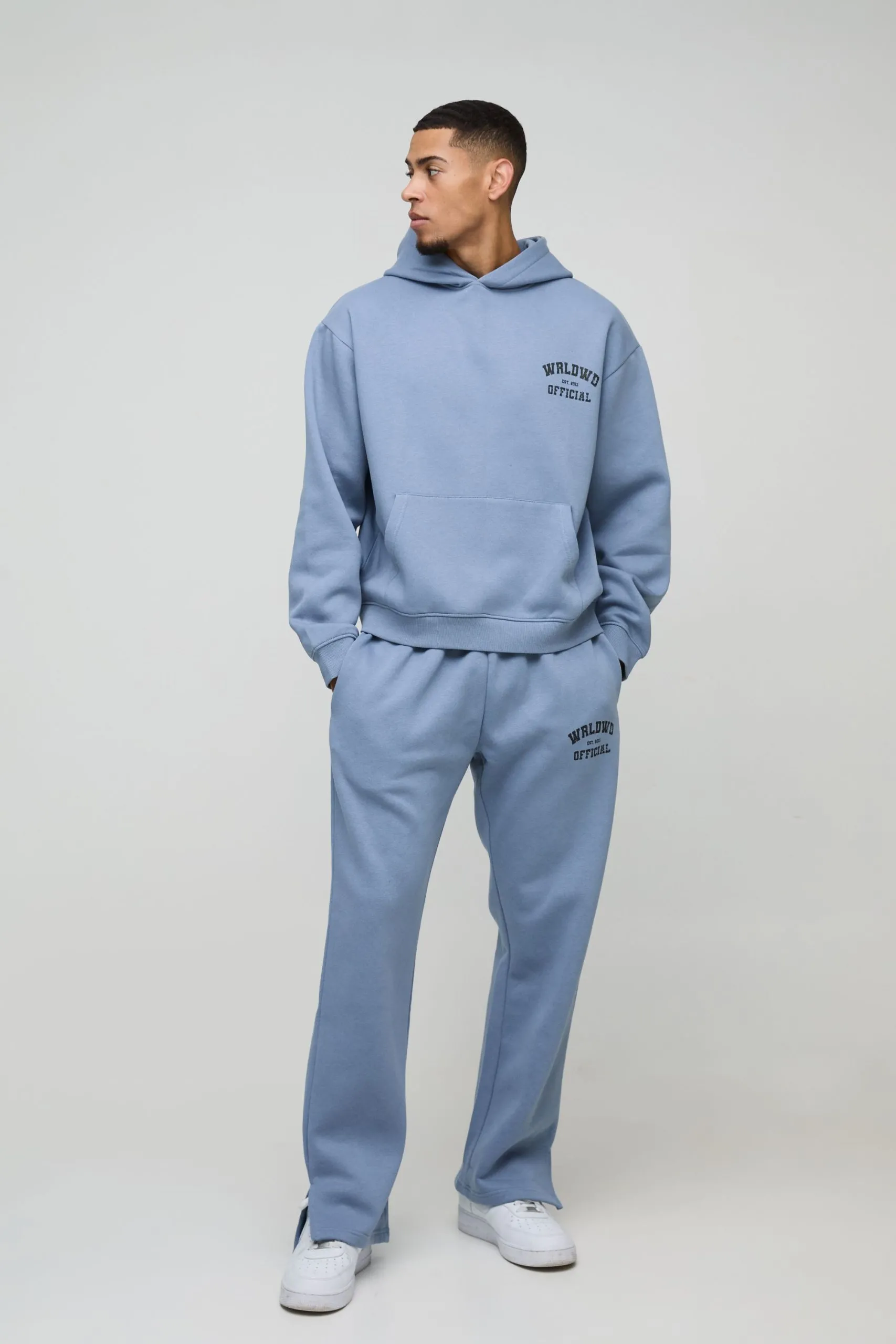 Oversized Boxy Official Hooded Tracksuit