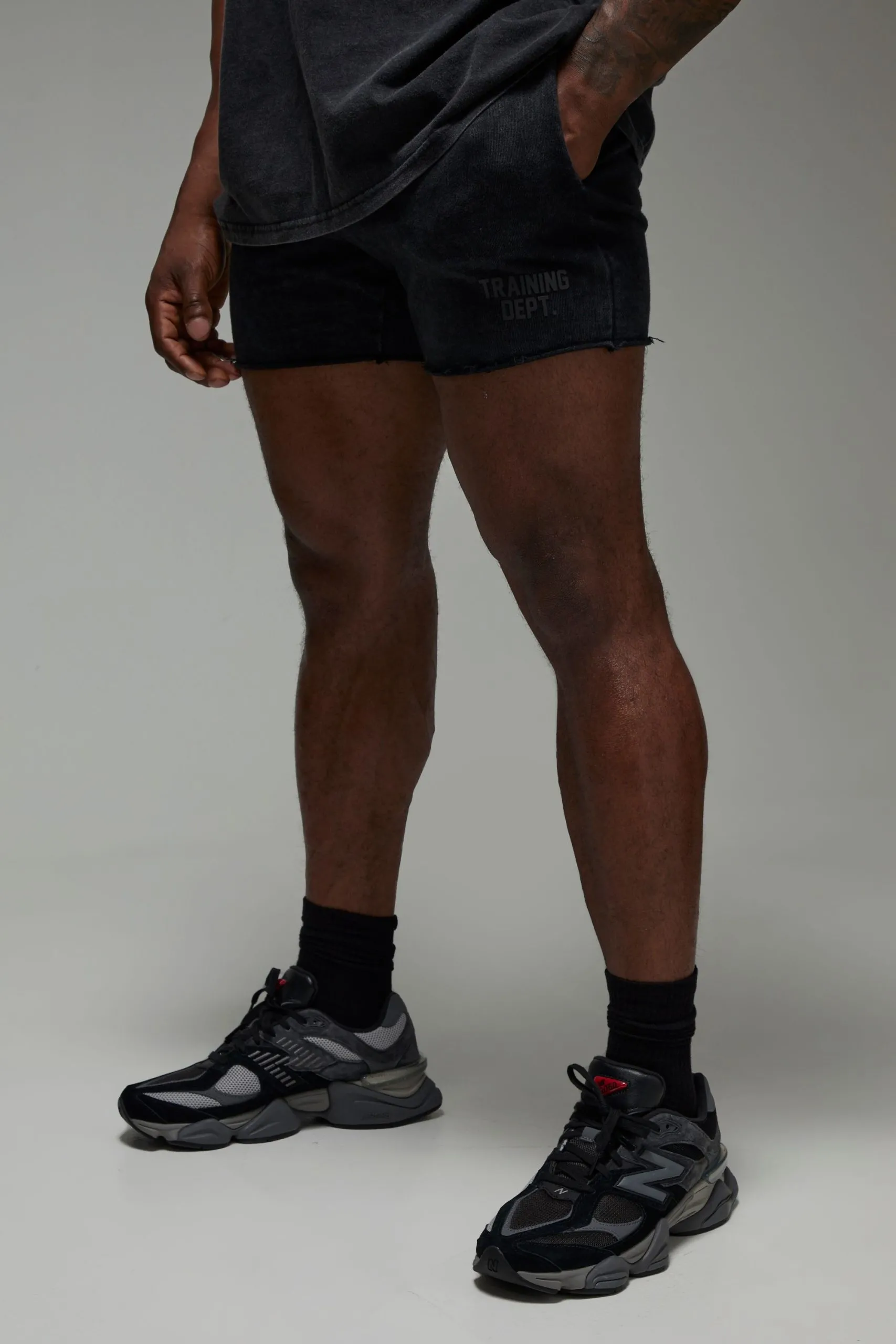 Training Dept Relaxed Washed Shorts