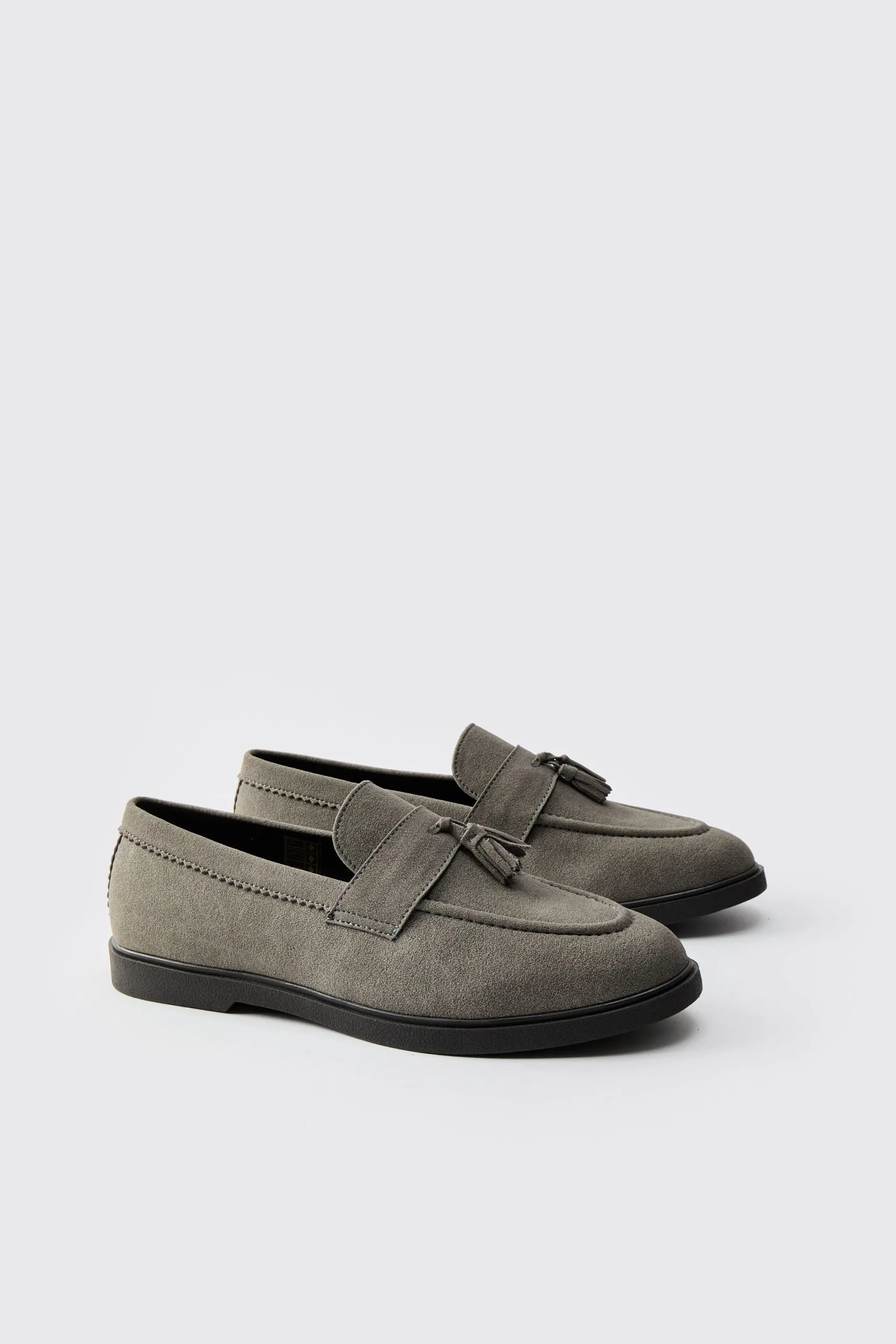 Faux Suede Tassel Loafer