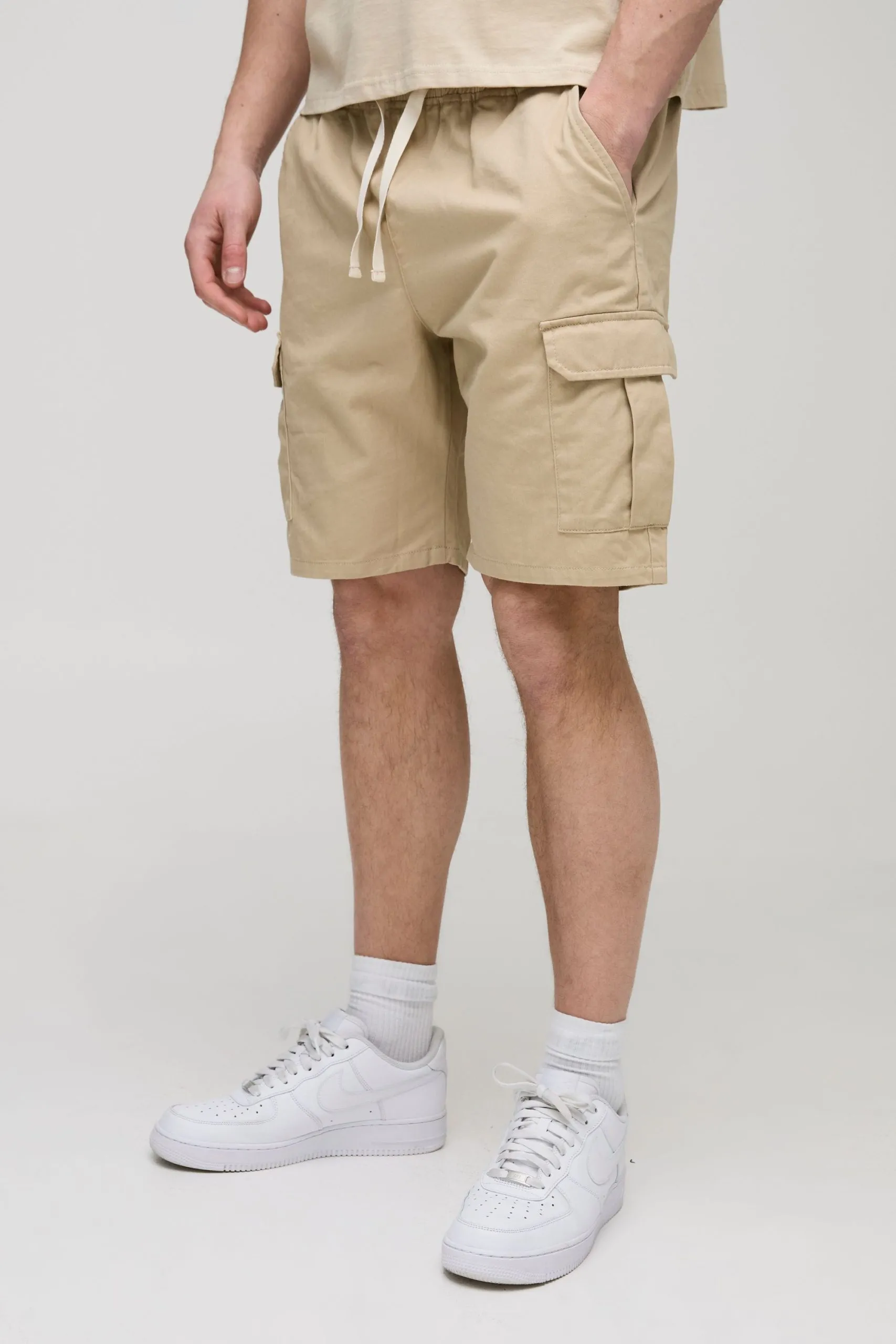 Tall Slim Fit Cargo Shorts