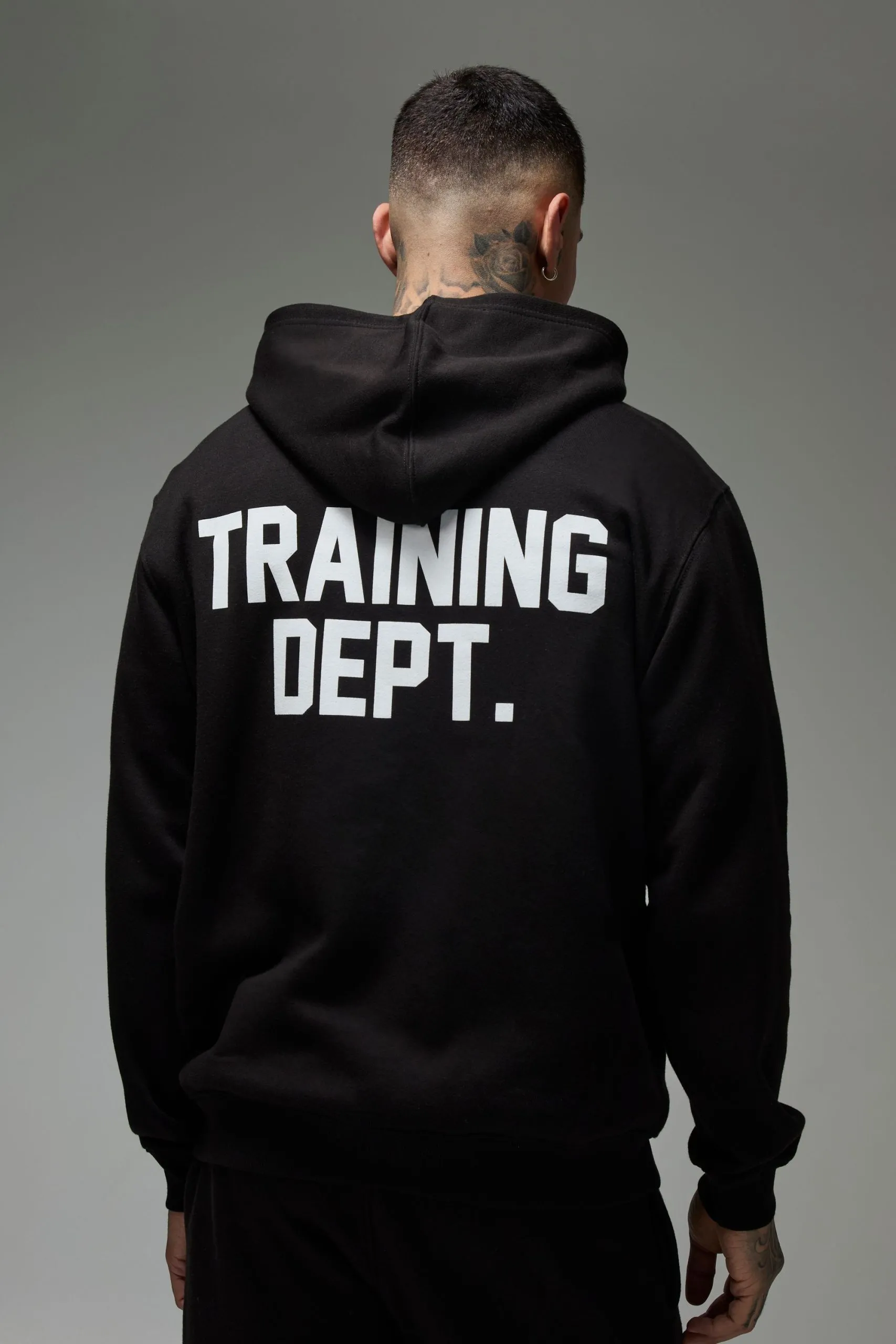 Tall Training Dept. Zip Through Hoodie