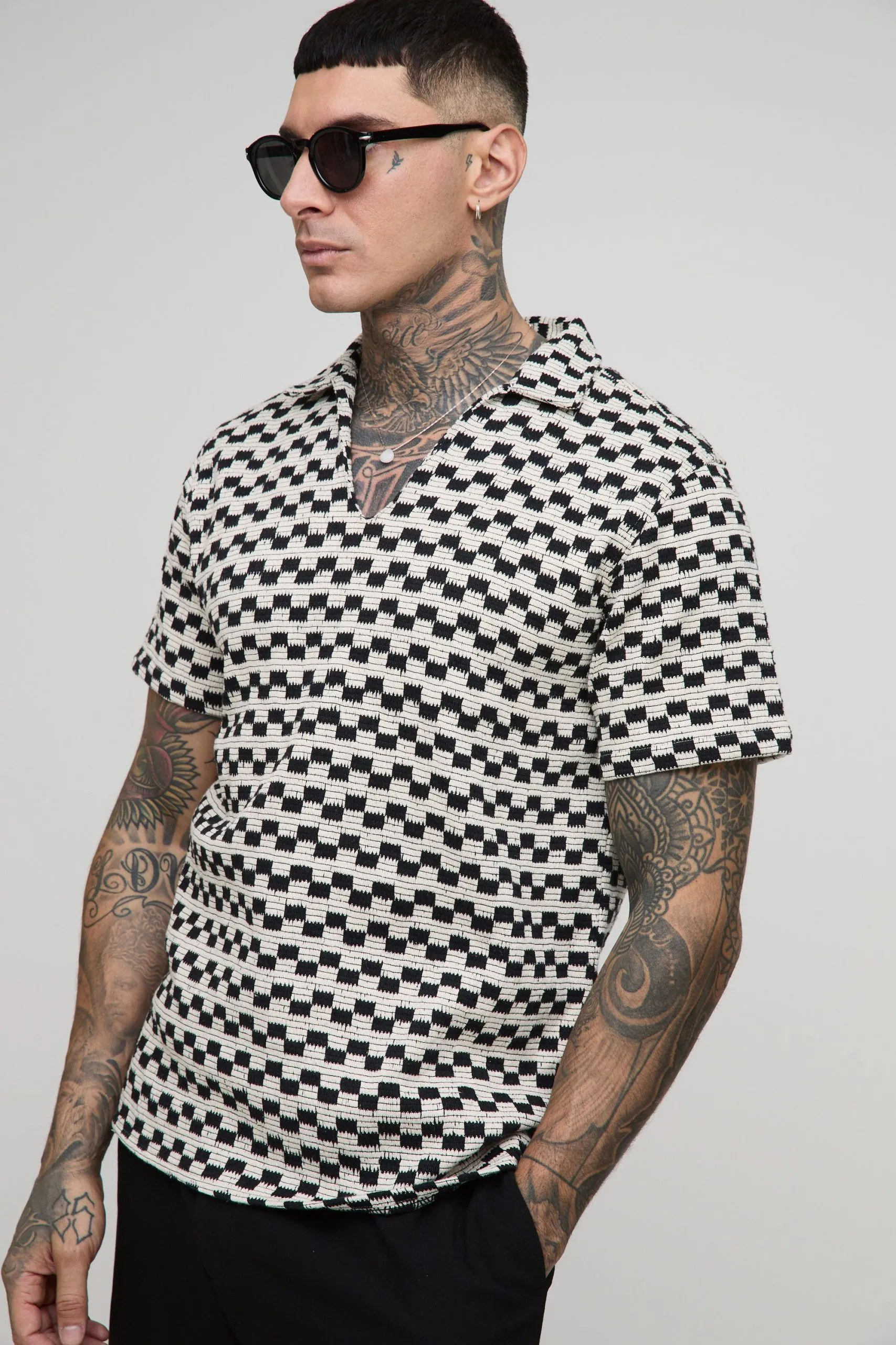 Tall Regular Overhead V-Neck Shirt