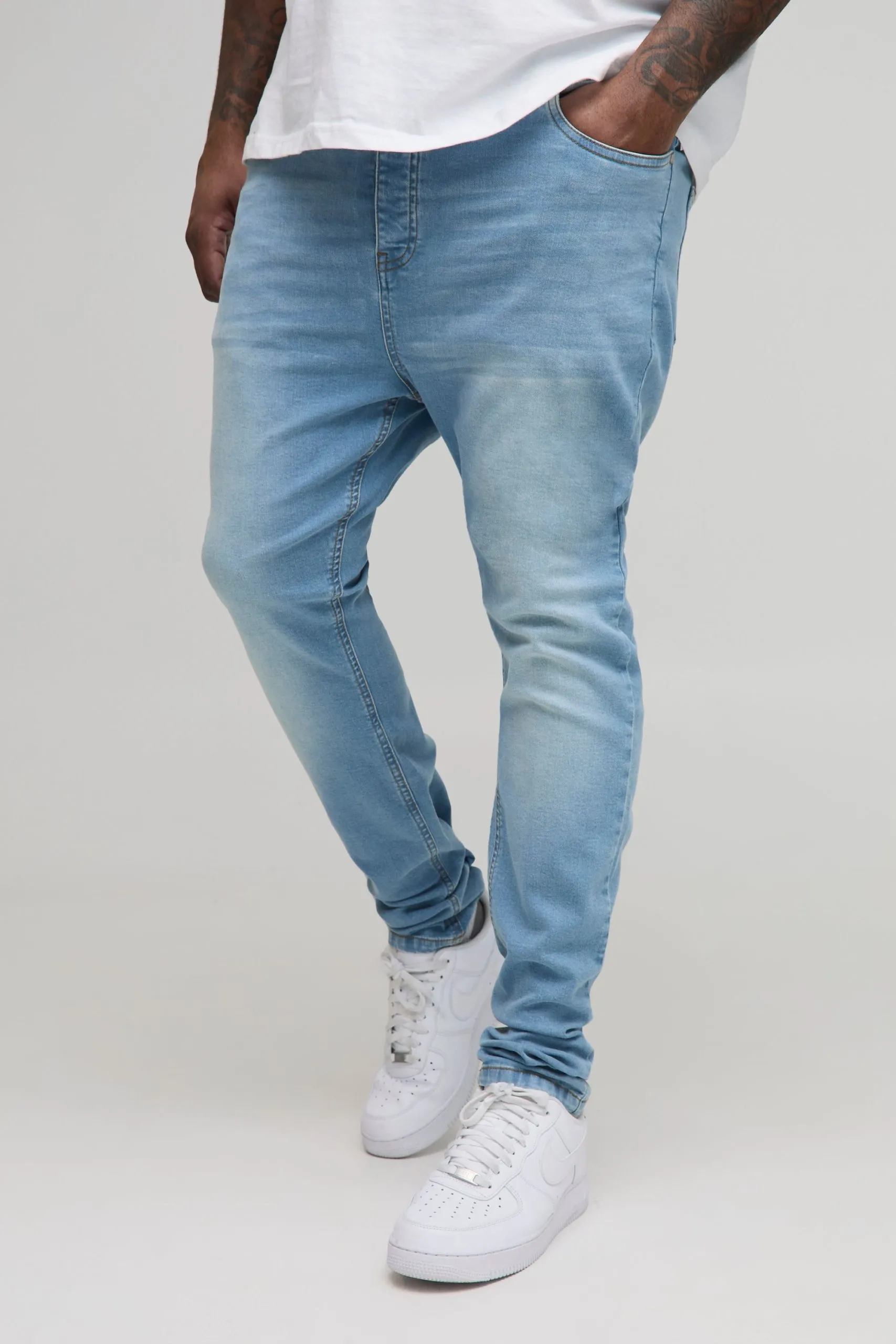 Plus Stretch Super Skinny Jeans