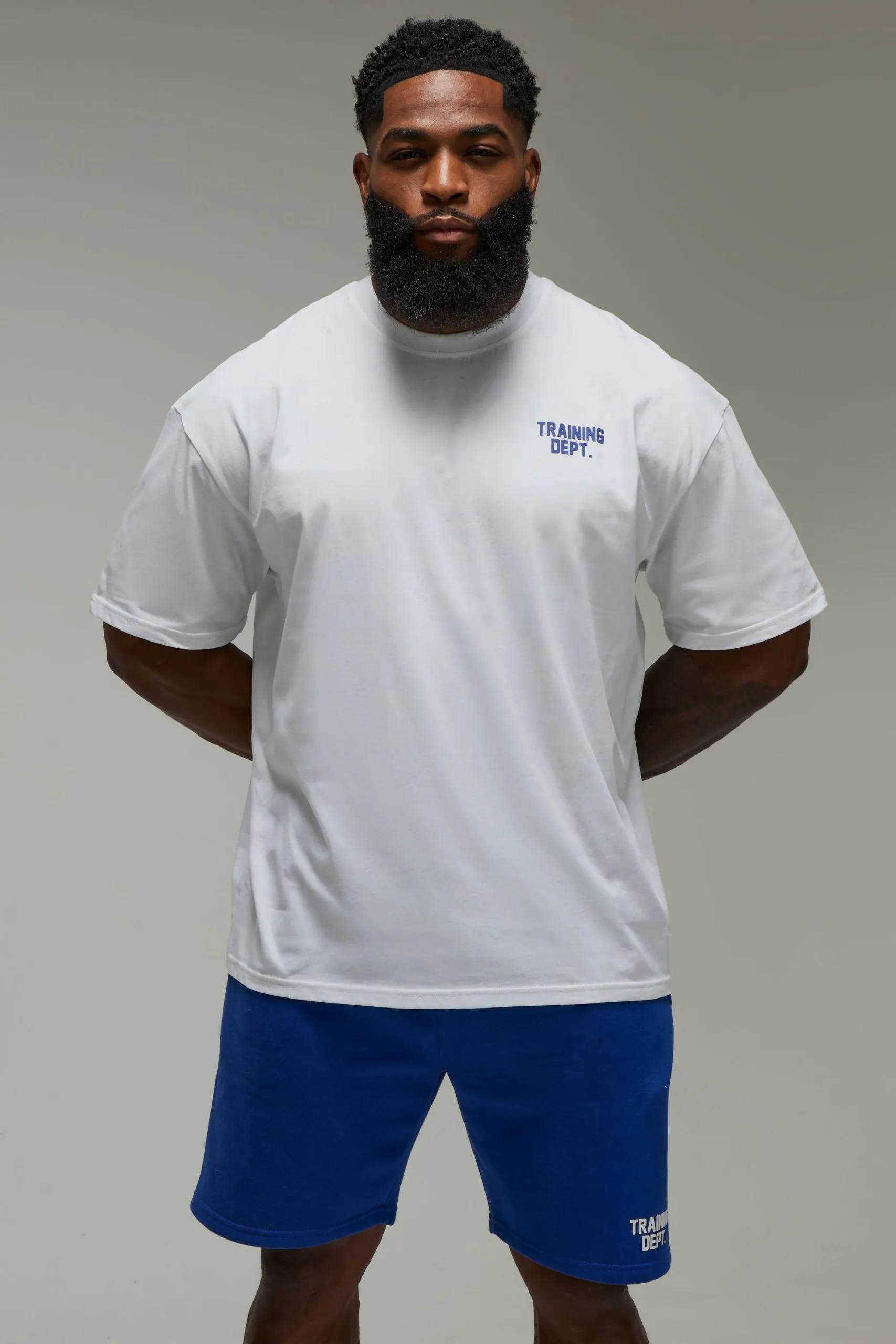 Training Dept Oversized T-shirt & Short Set