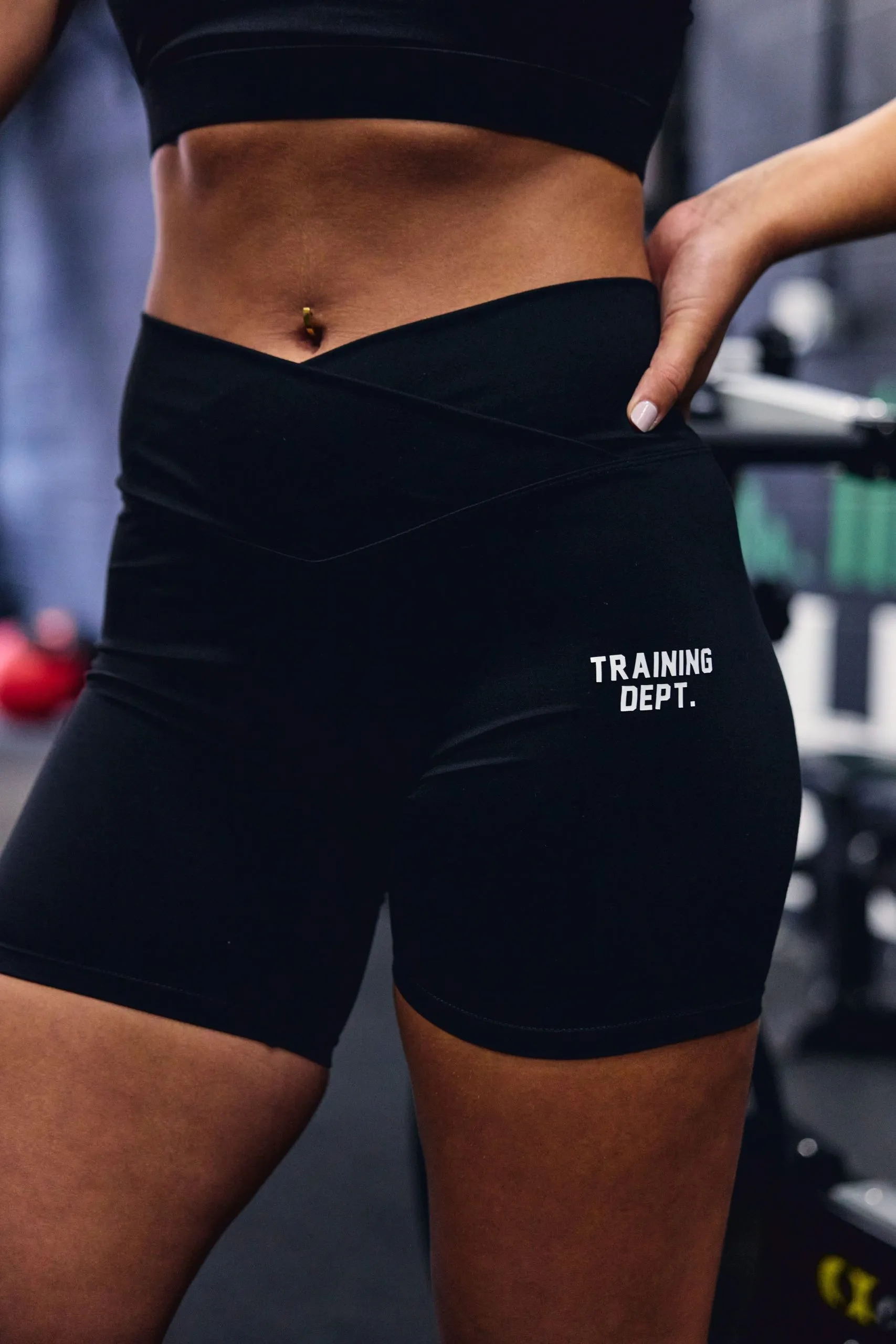 Training Dept  Sculpt Wrap Waist Cycling Short